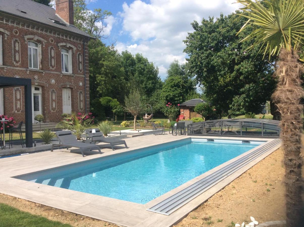 L'Hostellerie Du Chateau Mesnil-Saint-Nicaise Buitenkant foto